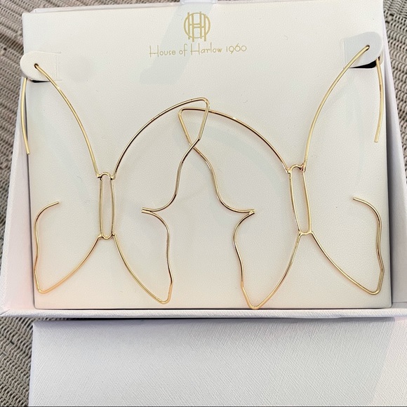 House of Harlow butterfly 🦋 earrings - Picture 3 of 6